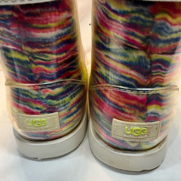 Ugg Women's Classic Clear Mini Pixelate Boot Shoes size 6 - Picture 8 of 12